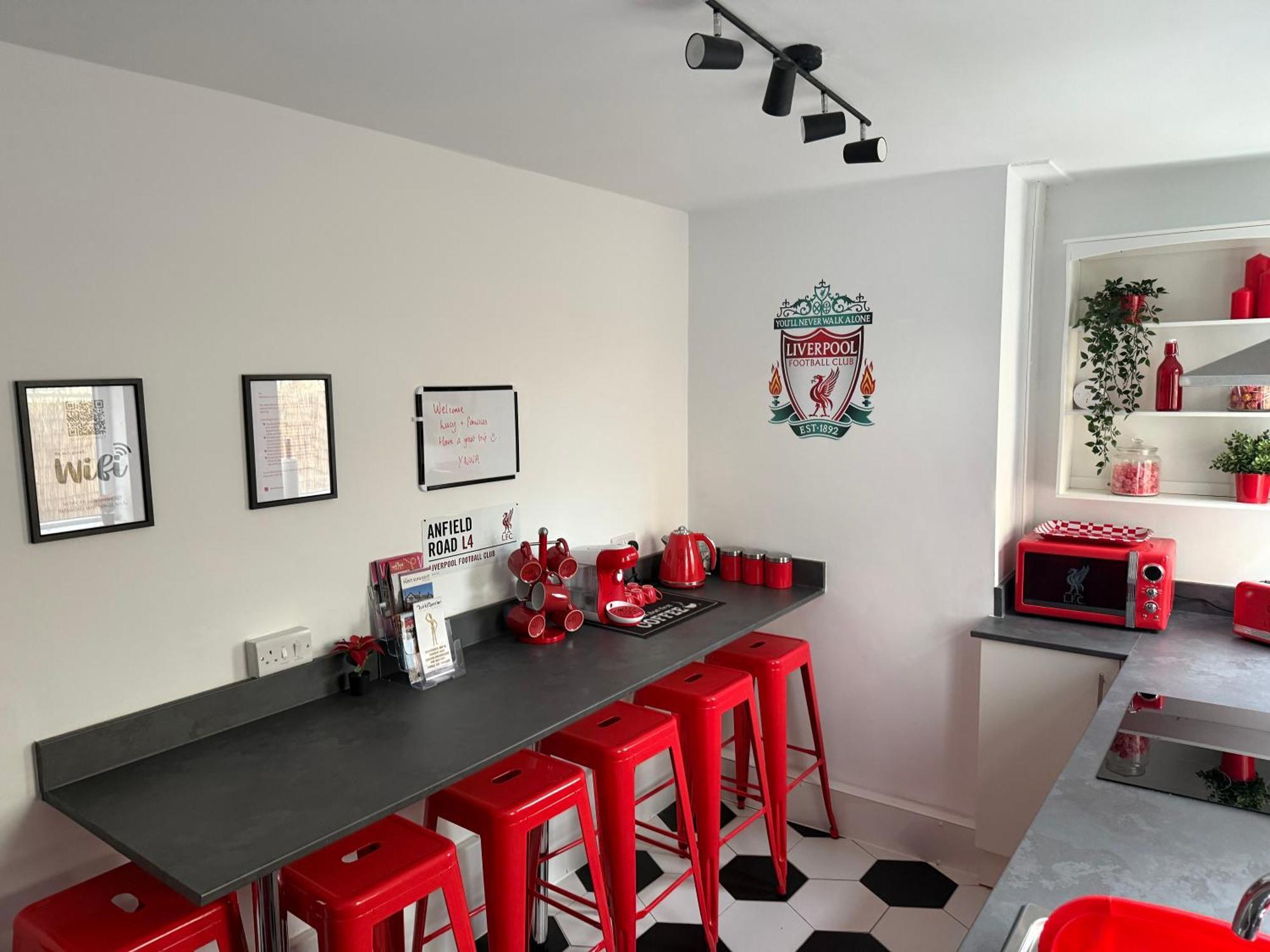 Willa Anfield Abode - Entire Lfc Themed House Liverpool Zewnętrze zdjęcie