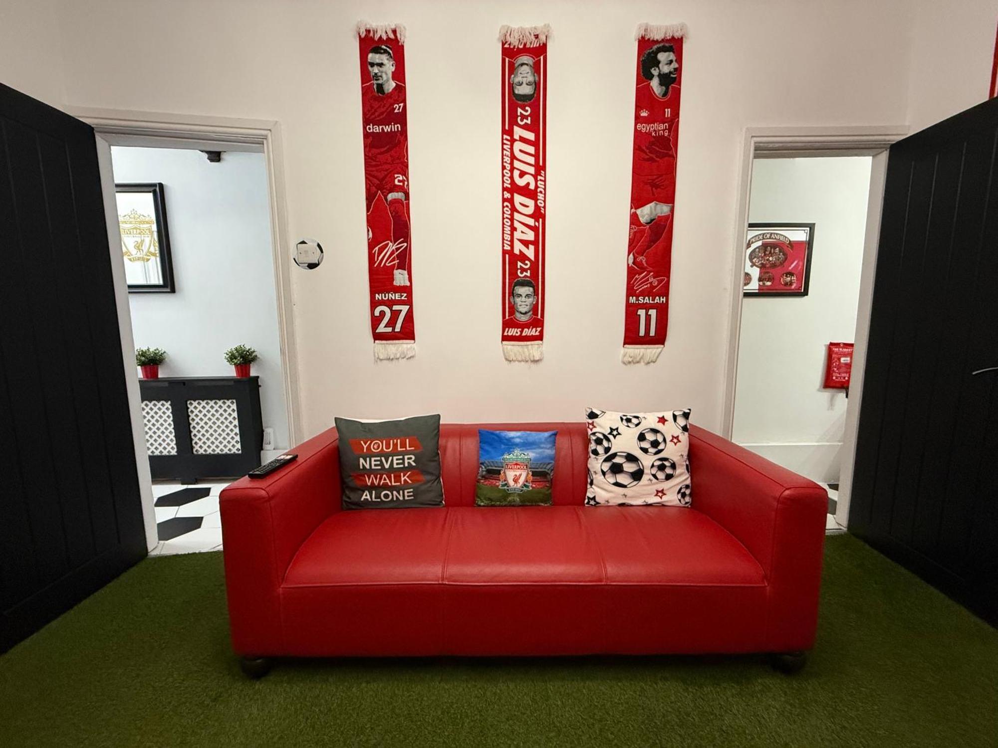 Willa Anfield Abode - Entire Lfc Themed House Liverpool Zewnętrze zdjęcie