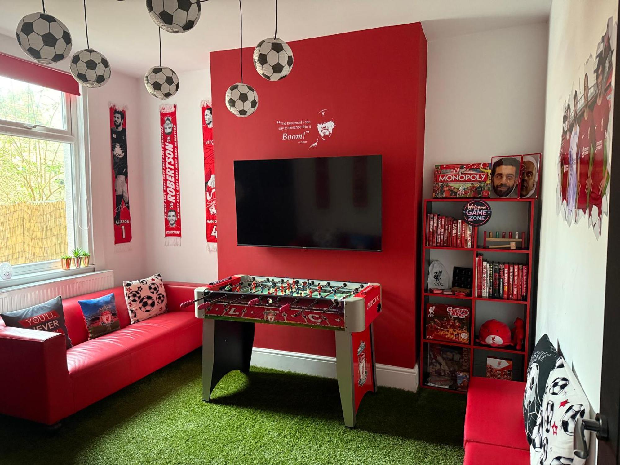 Willa Anfield Abode - Entire Lfc Themed House Liverpool Zewnętrze zdjęcie